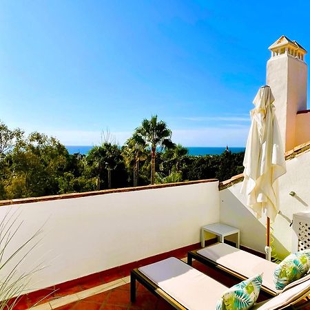 Luxury Penthouse With Sea Views In Marbella Golden Mile, Puente Romano Area Esterno foto